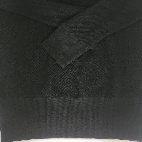 Talbots Women's Black Crew Neck Sweater - Picture 8 of 11